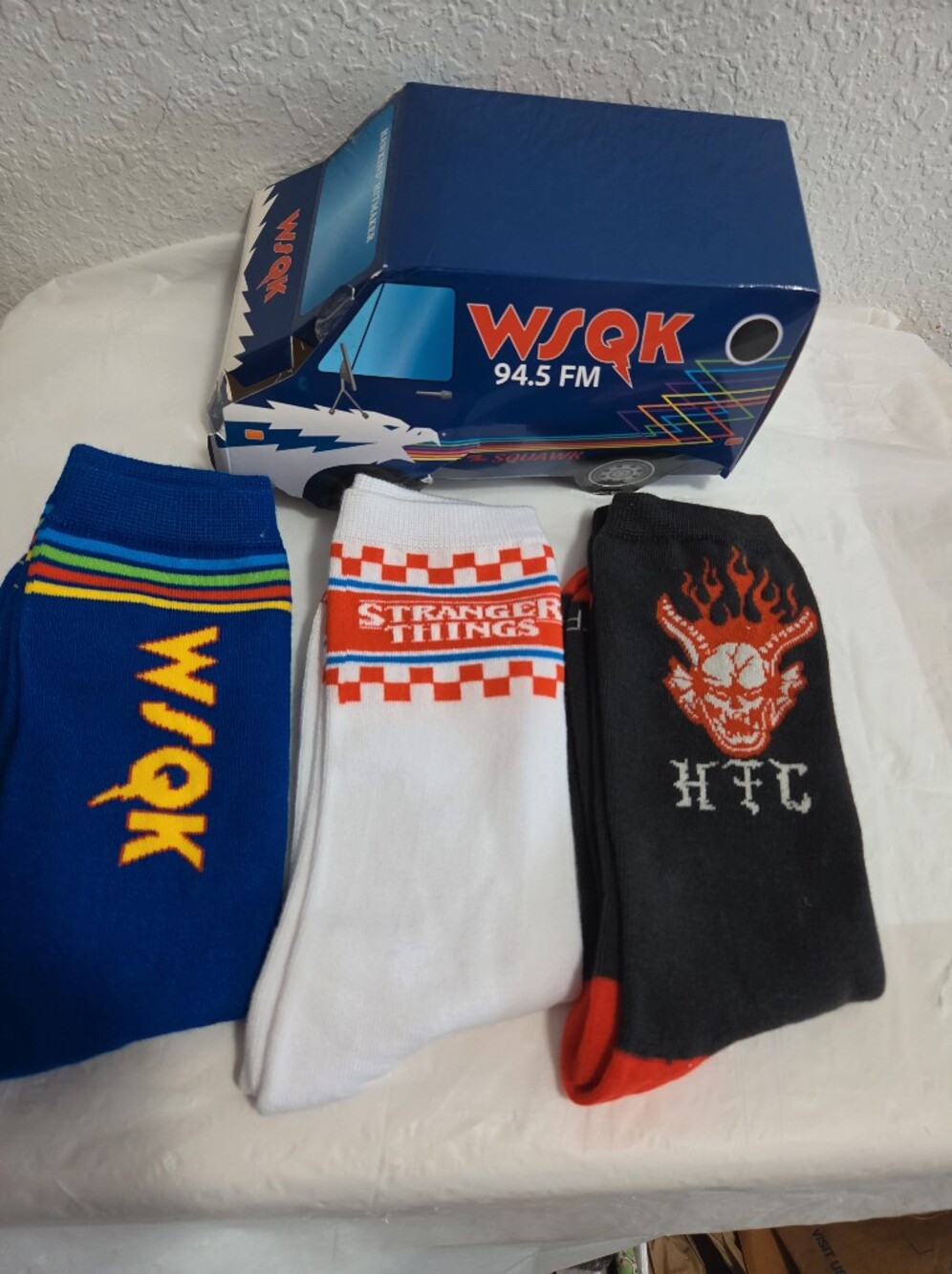 Stranger Things Crew Socks, 3pk
